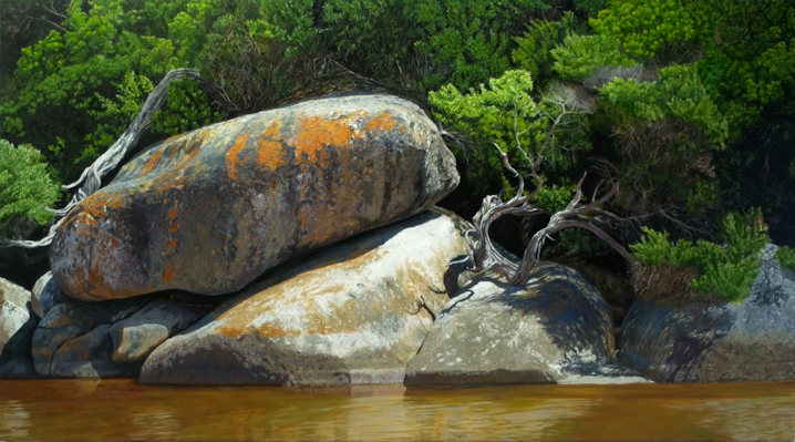 Sloping Rock twisted tree